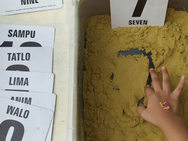 Sensory bins